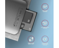 Axagon CRE-S3C SuperSpeed USB-C UHS-II czytnik - 1485432 - zdjęcie 2
